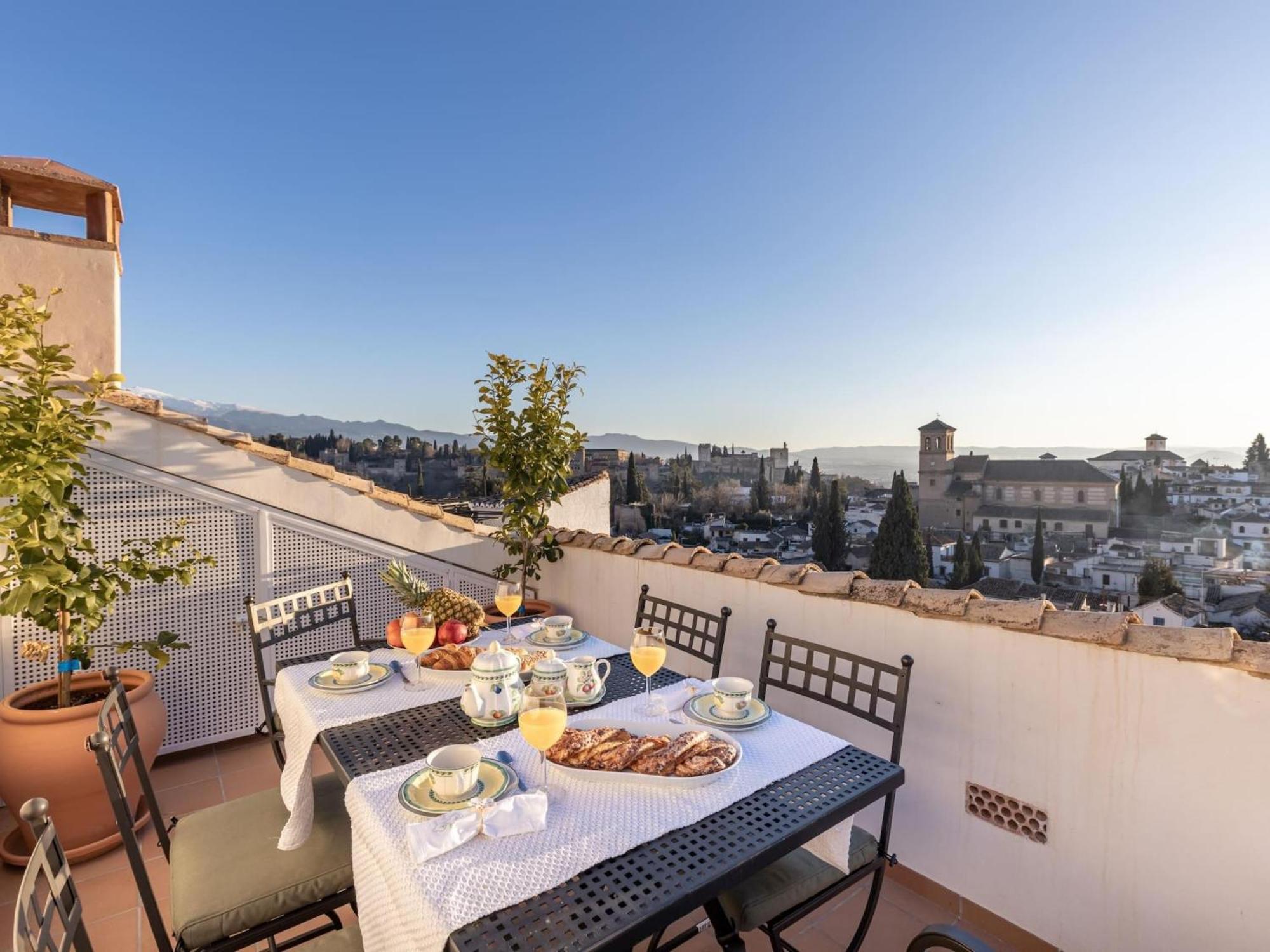 Luxury Alhambra Penthouse Collection Sacromonte Βίλα Γρανάδα Εξωτερικό φωτογραφία